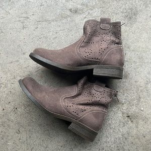 Worn once booties!